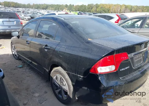 2011 Honda Civic Lx из США, поврежденный, VIN 2HGFA1F53BH536778
